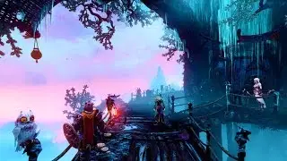 Trine 3: The Artifacts of Power - Chapter 4 Gameplay Walkthrough [No Commentary Gameplay]