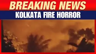 Kolkata Fire: Fire Breaks Out At Slum Area Near Eco Park In Kolkata | Visuals