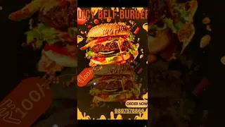 food poster design in canva tutorials #design #canva #burgerposrer #tutorial #poster