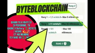 BYTE R&Eacute;CAPITULATIF :UN NOUVEAU TOKEN D&Eacute;P&Ecirc;CHEZ A L'INSCRIPTION 🎉101 octets /heure 🥹