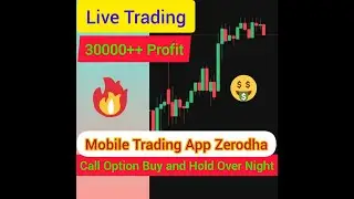 🤑 Call Option Live Trading In Zerodha | Profit 30000++ Holding Over Night#share 05 Sep 2022 🥰🤑