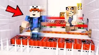 2 NOOB&Oacute;W VS ZAB&Oacute;JCZE PUŁAPKI W MINECRAFT! 😂 VITO VS BELLA (Minecraft Death Run)