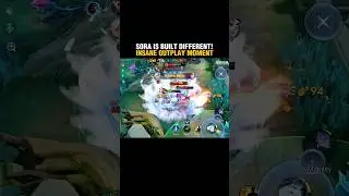 SORA INSANE OUTPLAY! 😱#mlbb #mobilelegends #shorts