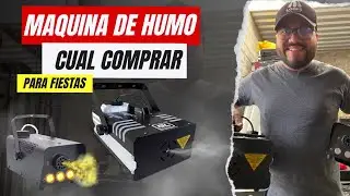 MAQUINA DE HUMO para FIESTAS  &iquest;que maquina de humo comprar?