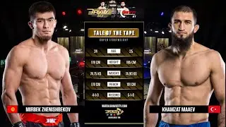 ATFC27 🇰🇬MIRBEK ZHENISHBEKOV vs 🇹🇷KHAMZAT MAAEV