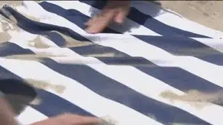 Zevely Zone: CGear sand-free beach towel test