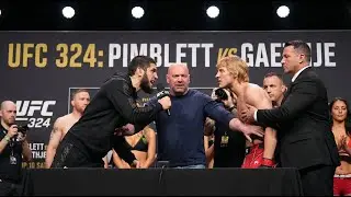 Islam Makhachev SHUTS DOWN Paddy Pimblett at UFC 324 Press Conference