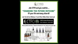 CTFO | New CTFO CBD 2022 Business Opportunity Explained!