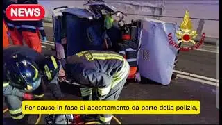 Schianto in galleria: muore un uomo di 48 anni