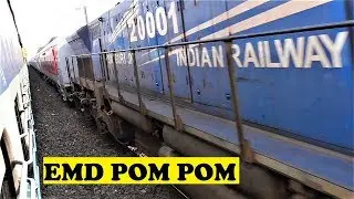Imported WDP4 Siliguri EMD Honk Pom | Howrah Jalpaiguri Shatabdi & Secunderabad Kamakhya At Gurap