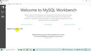 Installing MySQL Workbench for MySQL/MariaDB