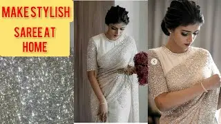 Designer Saree 2020 || Make Designer Saree At Home || Beautiful Saree || Latest Saree Design 2002