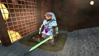 Zelda Twilight Princess ++ 2021 Parallax Texture Map Mod Playthrough Part 3: Fire Temple