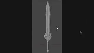 Short Sword in Blender January 4, 2026