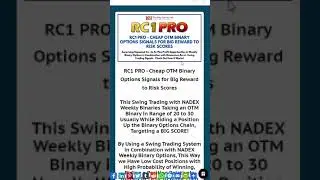 Cheap OTM Binary Options Signals How to Use 1