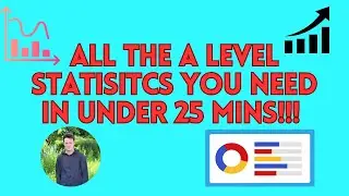 COMPLETE SUMMARY of Paper 3 STATISTICS A Level Maths!!! (For Edexcel and AQA students!!!)