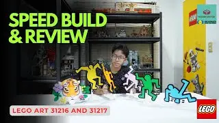 Speed Build and Review for LEGO Arts 31216 and 31217