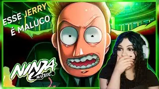 Nova Dire&ccedil;&atilde;o | Doofus Jerry (Rick and Morty) | Ninja | June Reacts