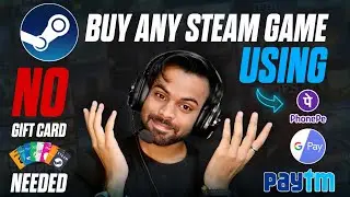 HOW TO PURCHASE ANY GAME FROM STEAM | USING UPI WITH PROOF | NO GIFT CARD | NEW METHOD 2024 |