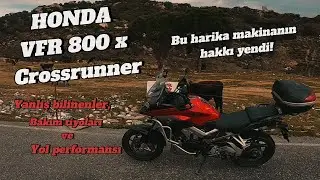 Honda Vfr 800x Crossrunner ! Sürücü deneyimi 40000 km (Driver experience 40000 km)