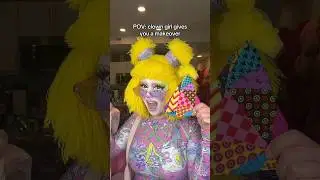 clown girl aesthetic all day every day ❤️🤡 #makeover #pov #asmr #clownmakeup #makeupartist