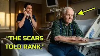 The Nurse Asked the 90 Year Old About His Scars — His Answer Made Her Call the Commander