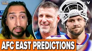 Nick Wright predicts Patriots PLAYOFF BOUND, Josh Allen & Bills UNDER win total | AFC East NFL