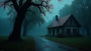 Rain Tapping on an Old Tin Roof | Cozy Sleep Ambience
