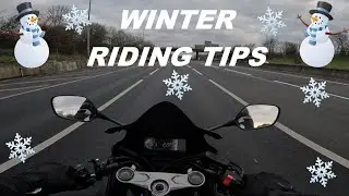 MOTORCYCLE RIDING TIPS FOR WINTER - HONDA CBR650R