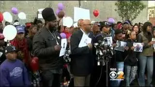 Vigil Held For Teen Fatally Stabbed In East New York