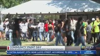 'Community Paint Day' takes place at Kern County fairgrounds