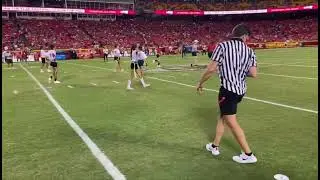 GPFF play Flag @ Chiefs for Halftime show