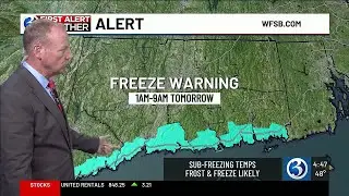 FORECAST: A wet commute this morning with fog too.  Turning cold tomorrow