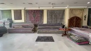 Tapis Patchwork noir 23453