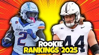 Fantasy Football Rookie Rankings &ndash; 2025 Redraft Tier List