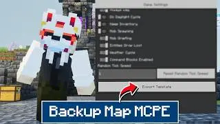 Tutorial Backup Map Minecraft di Android 15 Menggunakan Texture Pack | MCPE 1.21+