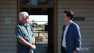 Fraser Coast Mayor George Seymour at the historic Maryborough Train Station