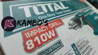 Total Tools Impact Drill 810W  TG1081316 Unboxing. @TOTALTOOLSWORLD