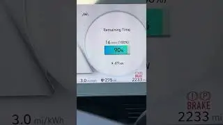 Hyundai Ioniq 5 | DC Fast charging curve/speed after 80% | 150kW