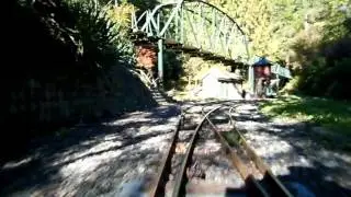 A trip around the Vancouver Island Model Engineers track - View from the Pilot