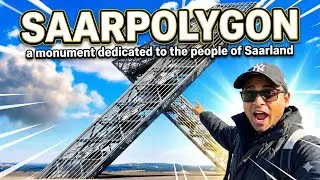 Саарполигон в Саарланде 🇩🇪 | Памятник Угольной Промышленности и Феноменальные Виды для Хайкинга