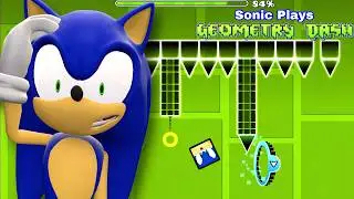 Sonic Plays: GEOMETRY DASH (part 2) !!!