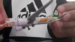 eva air model unboxing (gudetama livery)