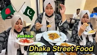 Trying Viral Fuchka, Samosa & Kacchi Biryani in Dhaka Bashundhara 🇧🇩 | Street Food Heaven