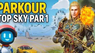 BGMI Parkour Top Sky Mode Part 1 | Insane Tricks & Gameplay 🔥 #bgmi