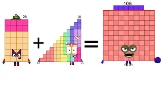 Addition of two digit numbers!Numberblocks Adder!Learn to Add