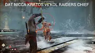 KRATOS vs A Muthasucka Named Oluf Nautson u can jus call him a Victim lol😈