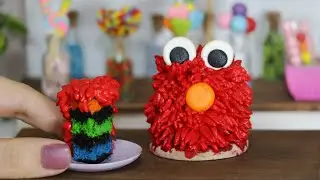 This Isn’t a Toy… It’s a Real Tiny Elmo Cake!❤️✨ASMR