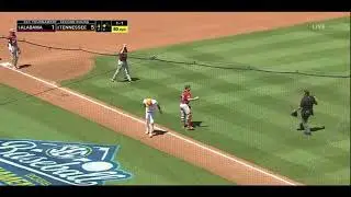 Mechanics - Umpire Hustles To See Tag On Rundown