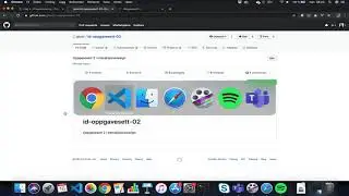 Legge ut nettsted på github